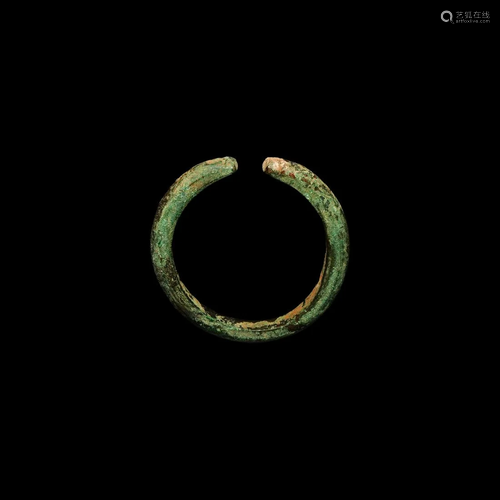 Bronze Age Zoomorphic Bracelet