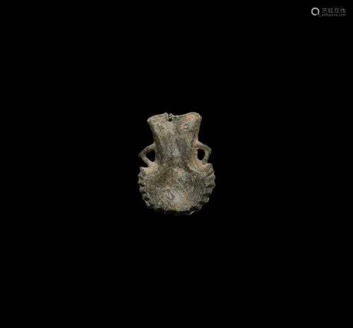 Medieval Pilgrim's Holy Water Ampulla