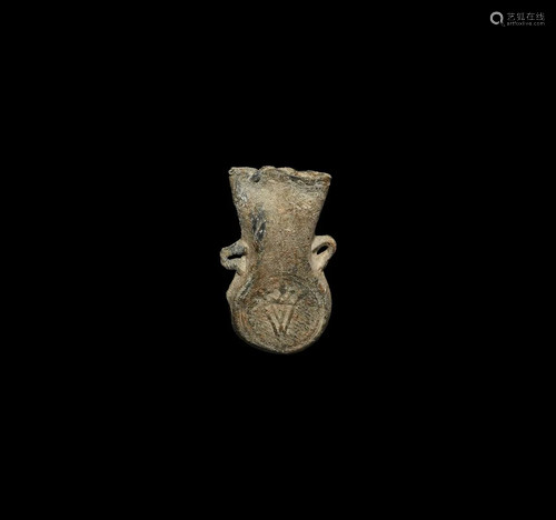 Walsingham Pilgrim's Holy Water Ampulla