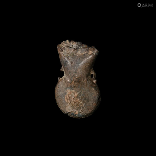 Medieval Pilgrim's Holy Water Ampulla