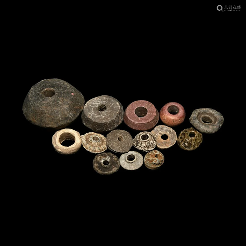 Medieval Spindle Whorl Collection