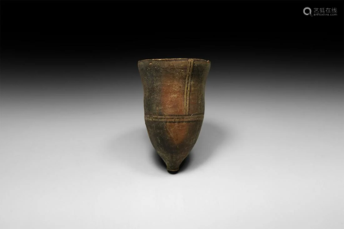 Indus Valley Mehrgarh Painted Vessel