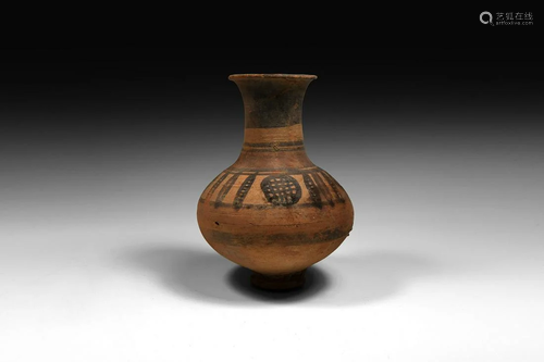 Indus Valley Mehrgarh Painted Vessel