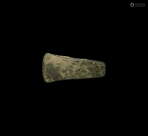 Bronze Age Copper Flat Axe