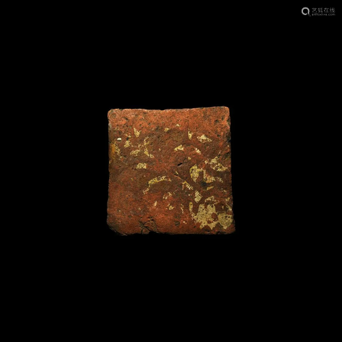 Medieval Glazed Floor Tile