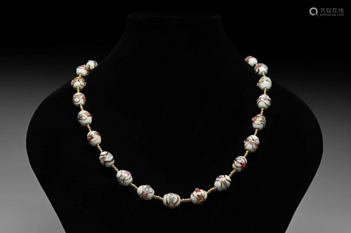 Indian Trade Bead Necklace