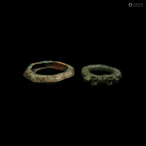 Bronze Age Bracelet Group