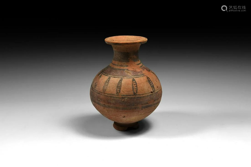 Indus Valley Mehrgarh Painted Vessel