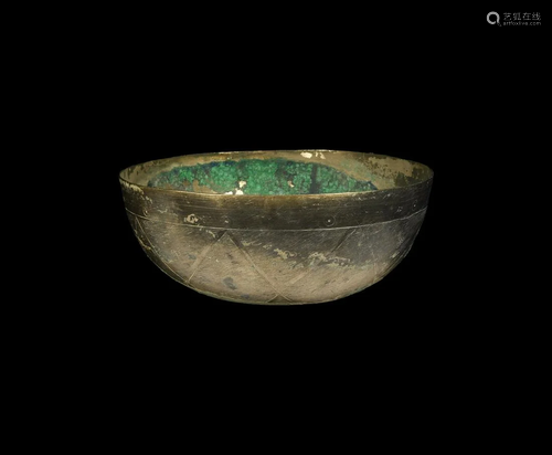 Large Ghaznavid Period Decorated Bowl