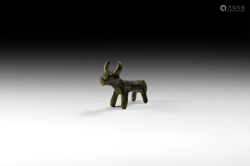 Iron Age Celtic Bull Statuette