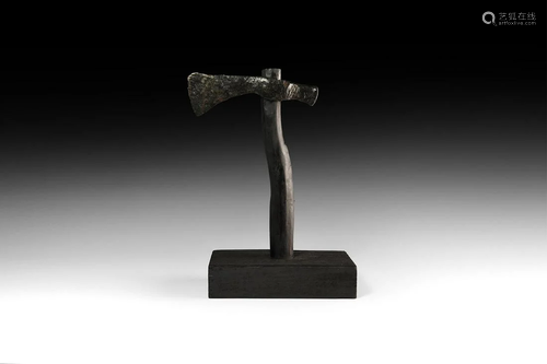 Viking Axehead on Stand