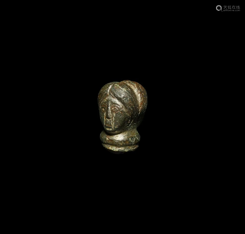 Iron Age Celtic 'Janus' Head Terminal