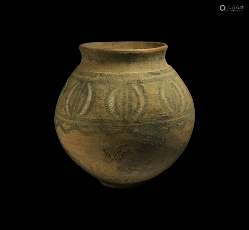 Indus Valley Mehrgarh Painted Vessel