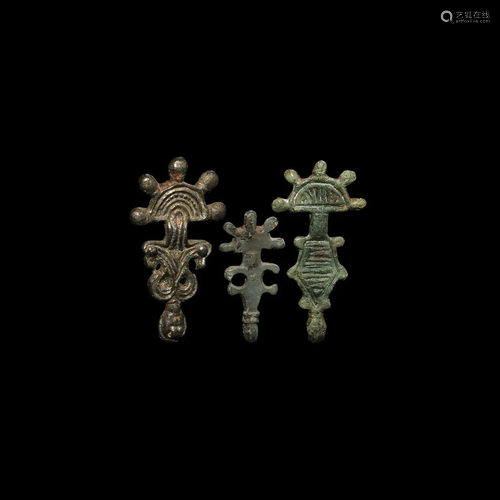 Visigothic Radiate Brooch Collection