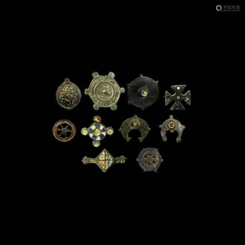 Roman Plate Brooch Collection