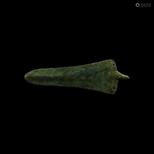 Bronze Age Rivetted Dagger Blade