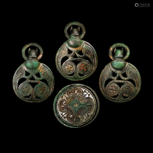 'The Scotch Corner' Anglo-Saxon Mounts and Bowl