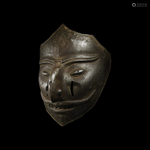 Islamic Ceremonial Helmet Face Mask