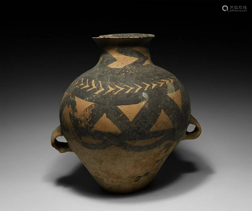 Chinese Neolithic Painted Jar