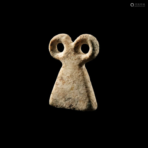 Mesopotamian Marble Eye Idol