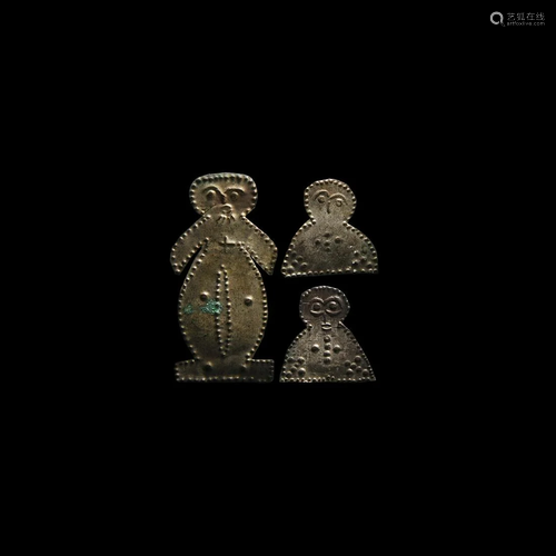 Anatolian Silver Repousse Idol Collection