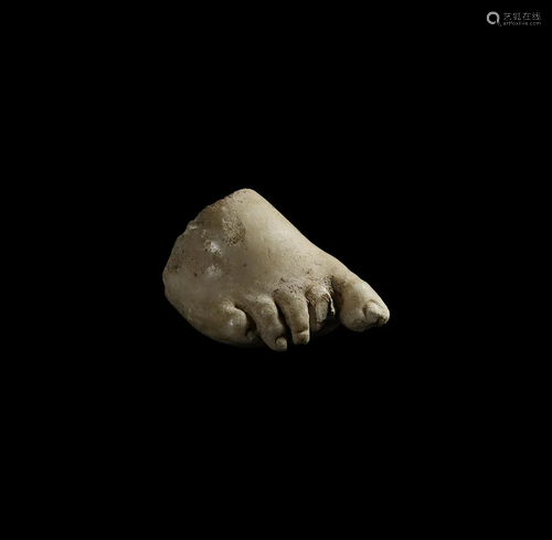 Greek Marble Statue Foot