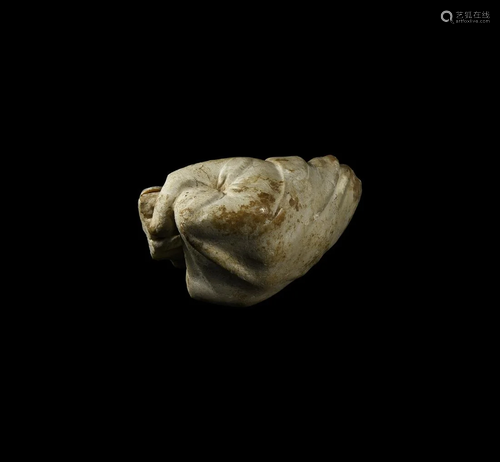 Roman Marble Statue Hand