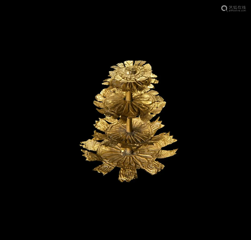 Sassanian Gold Tree Ornament