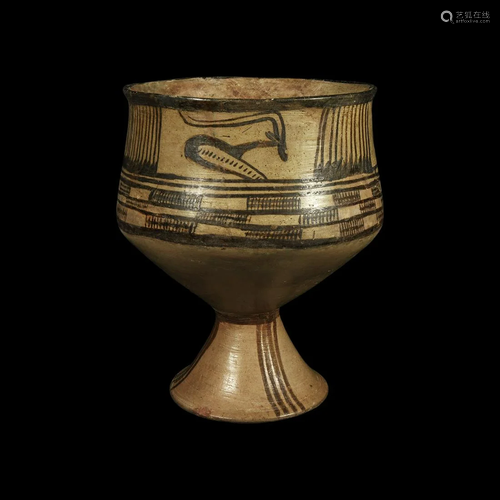 Neolithic Chalice with Antelope