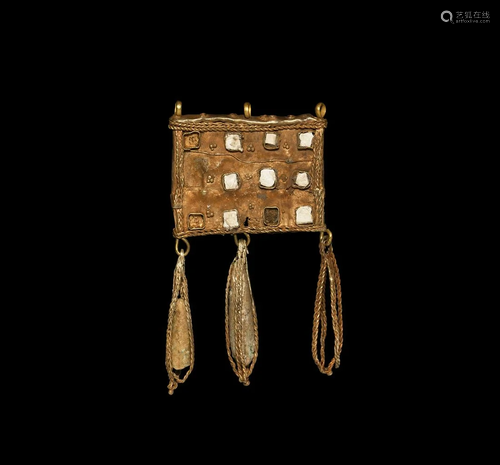 Judaean Period Gold Pendant 'Twelve Tribes of Israel'