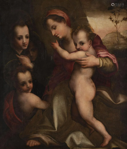 ANDREA DEL SARTO (WEERKSTATT/SCHULE), MADONNA …