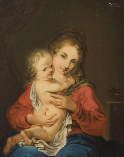 JANUARIUS ZICK (ATTR.), MADONNA MIT DEM KIND