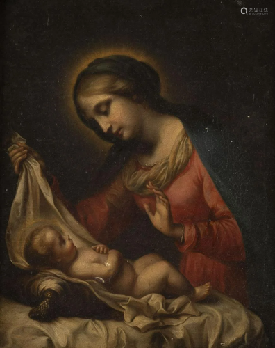 CARLO DOLCI (NACHFOLGER), MADONNA DEL VELO