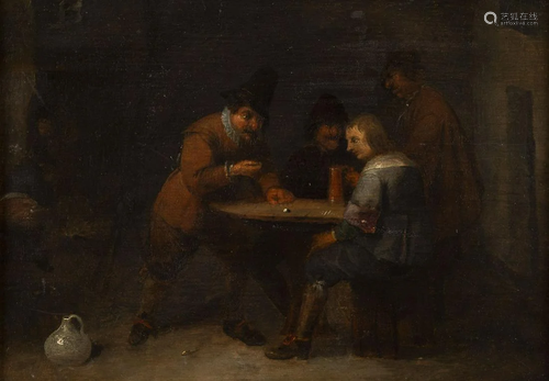 ADRIAEN BROUWER (SCHULE), TRINKENDE UND TABAKRAUCHENDE