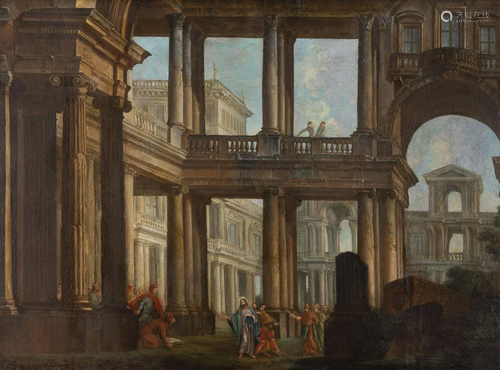 GIOVANNI PAOLO PANINI (ATTR.), ARCHITEKTONISCHES