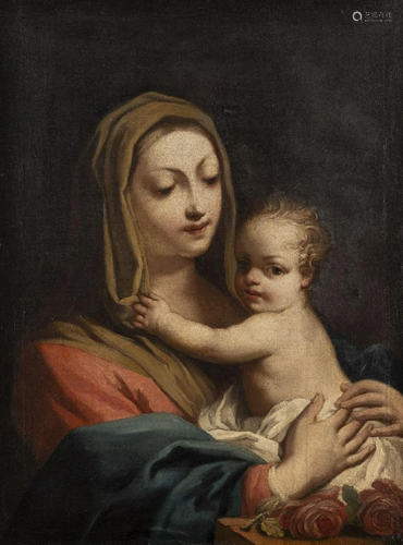 FRANCESCO TREVISANI (UMKREIS), MADONNA MIT KIND