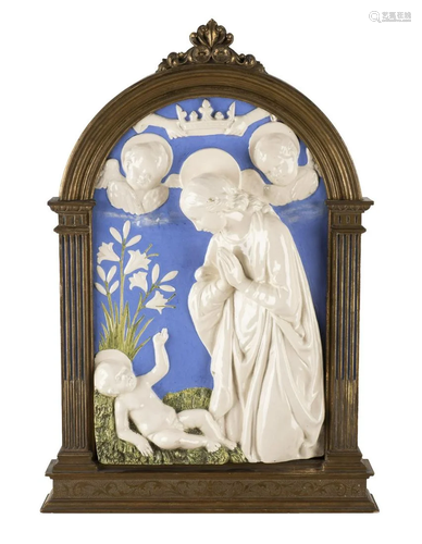 ANDREA DELLA ROBBIA (NACH), DIE MADONNA DER LILIEN …