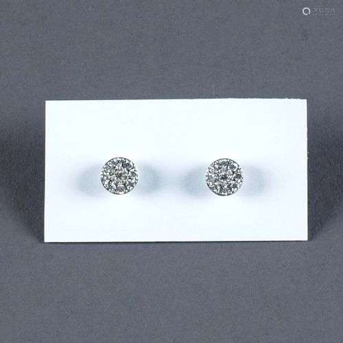 Paire de Boucles d’Oreilles.