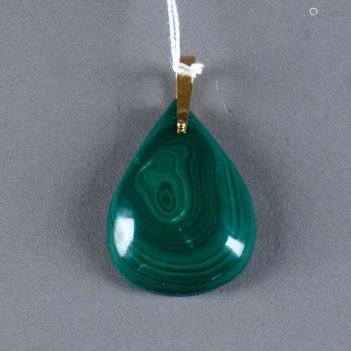 Pendentif en Malachite.