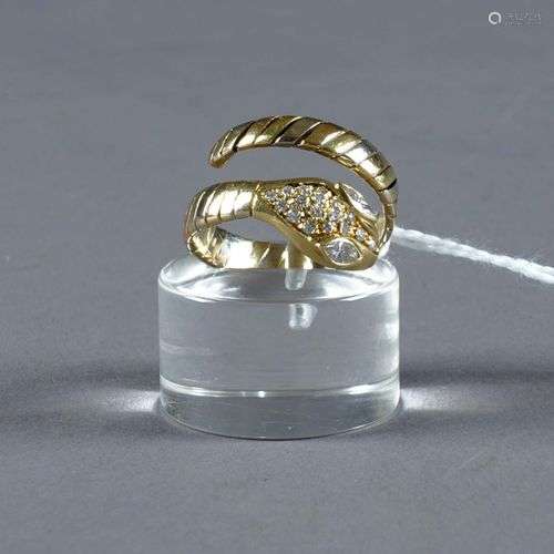 Bague de Dame - Bague Serpent.