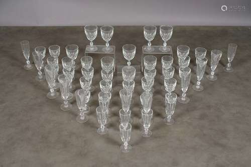 Service de verres composite.