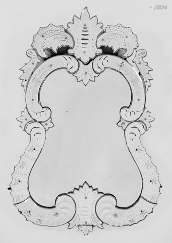 Großer venezianischer Wandspiegel