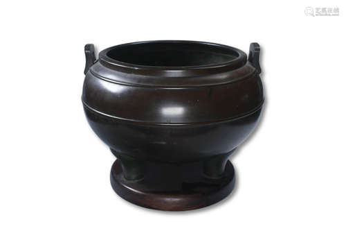 A Bronze Incense Burner