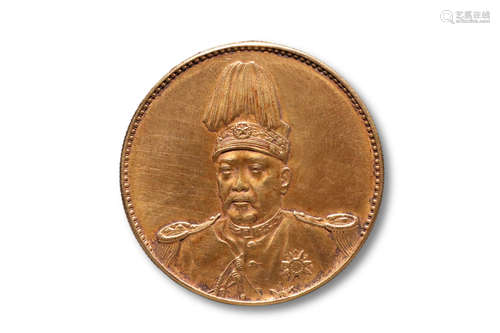 A Chinese Gold Coin