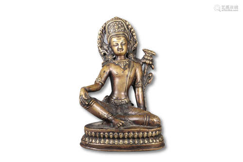 A Bronze Tara Figure Statue