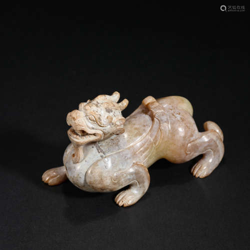 Hetian Yurui Beast Decoration in Han Dynasty