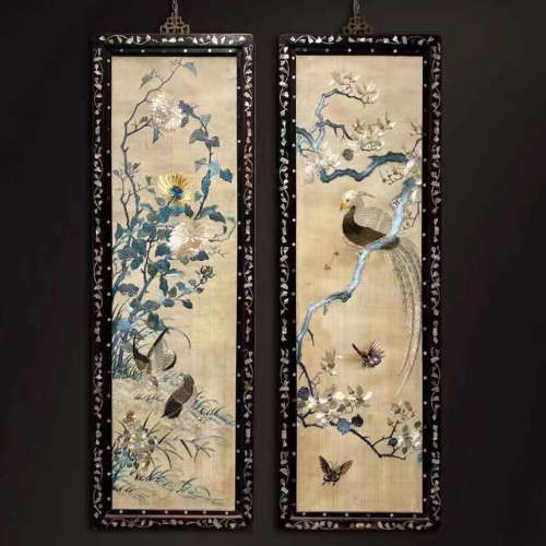 Brocade Flower and Bird in Qing Dynasty