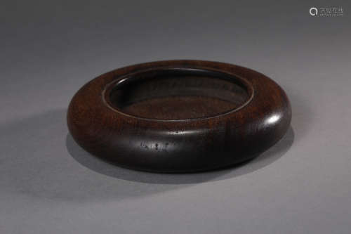 Huanghuali Pencil Washer in Qing Dynasty
