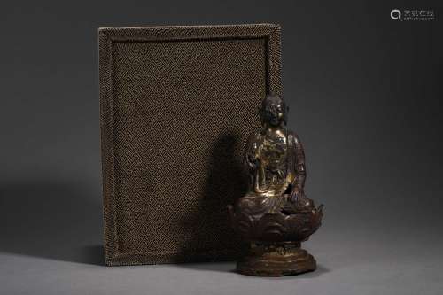 Bronze Buddha Statue of Liao Dynasty