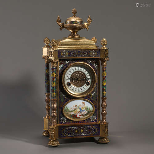 Cloisonne Clocks in Qing Dynasty